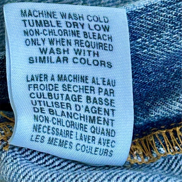 Polo Jeans Co. Ralph Lauren Skirt Womens Size 6 Blue Denim Maxi Front Slit - Picture 4 of 8